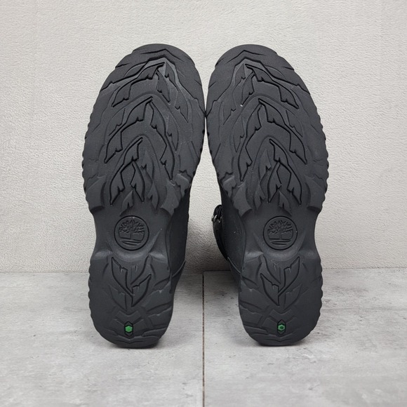 Timberland Boots Mens Size 11.5 Black Leather Waterproof TECTUFF 400 Gram - Picture 7 of 8